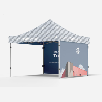 Tent Full Wall (Full Color) -10ft