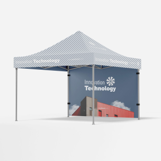 Tent Full Wall (Full Color) -10ft