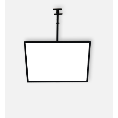 Hanging TV Light Box Hardware - 27.5" x 19"